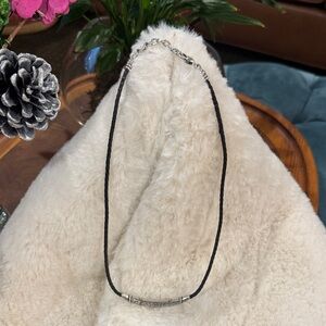 Brighton Black and Silver Elegant Necklace